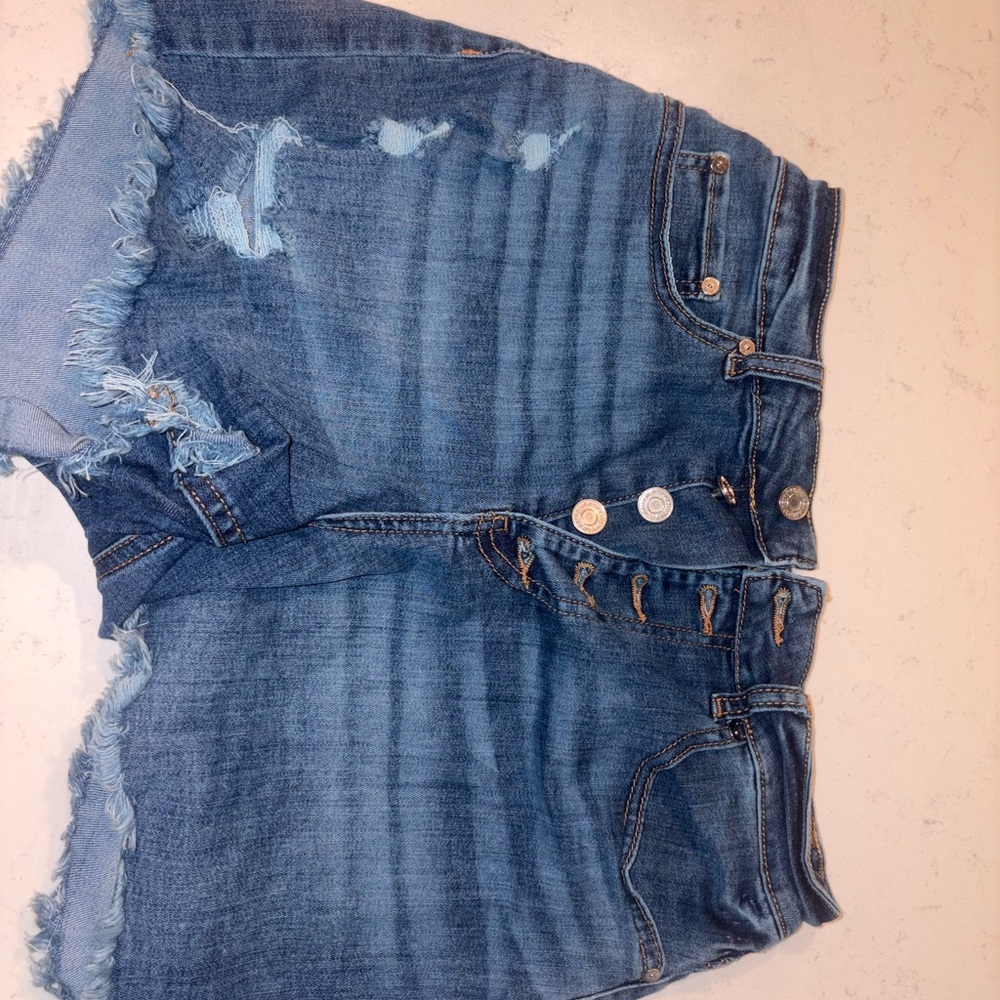 Indigo Rein Women's Blue Jean Shorts